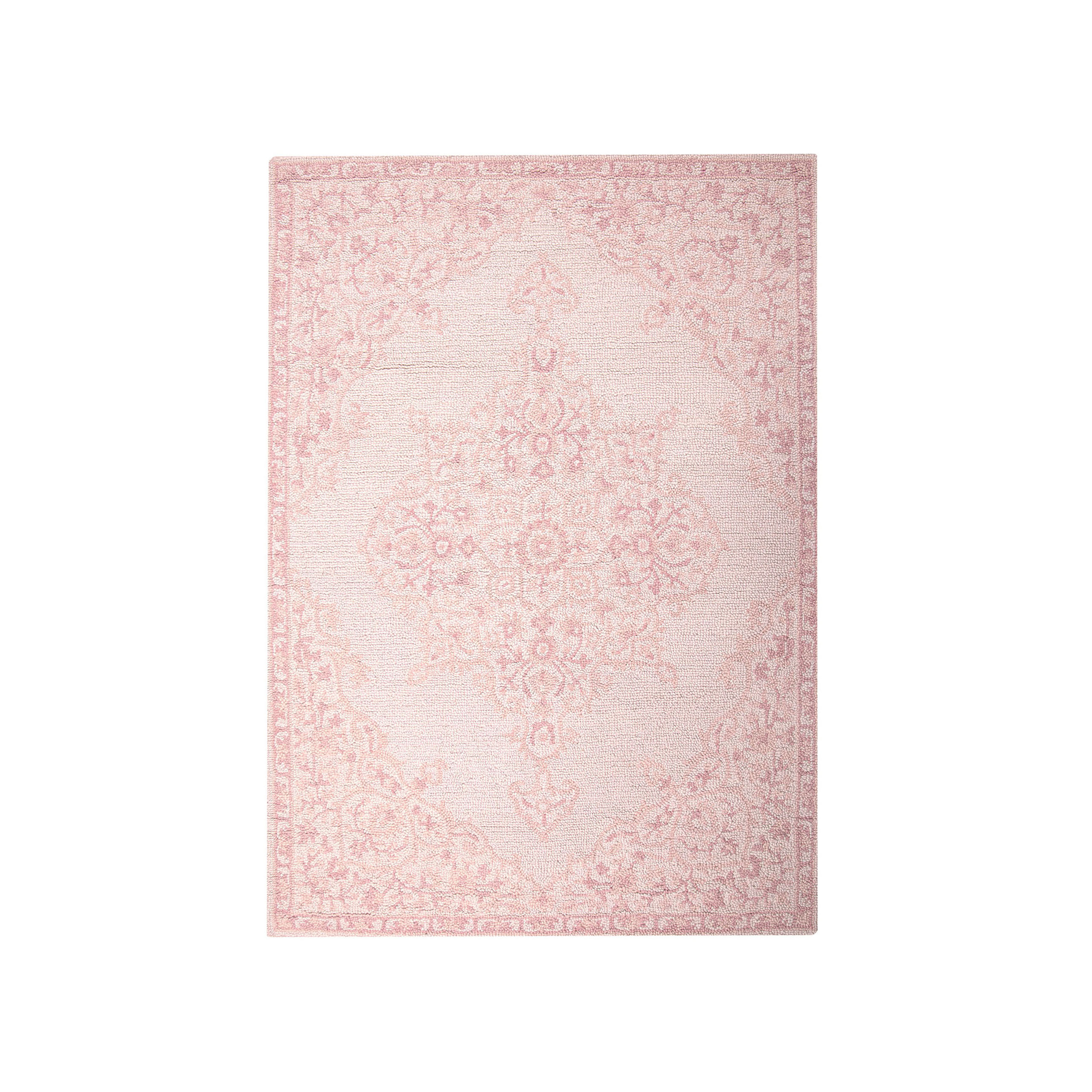 Pink rug main image on white background