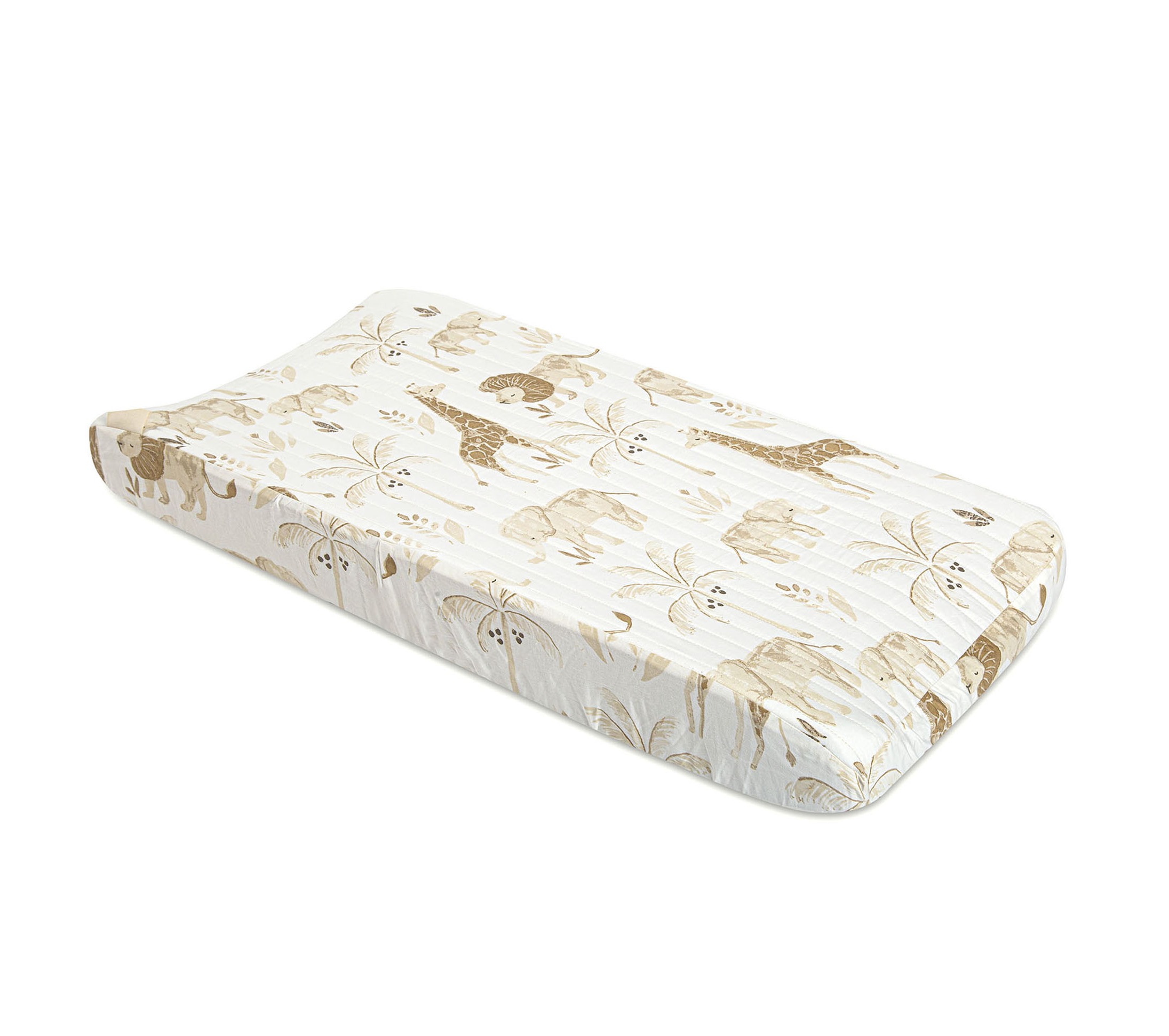 Kendi Safari Cotton Quilted Change Pad Cover