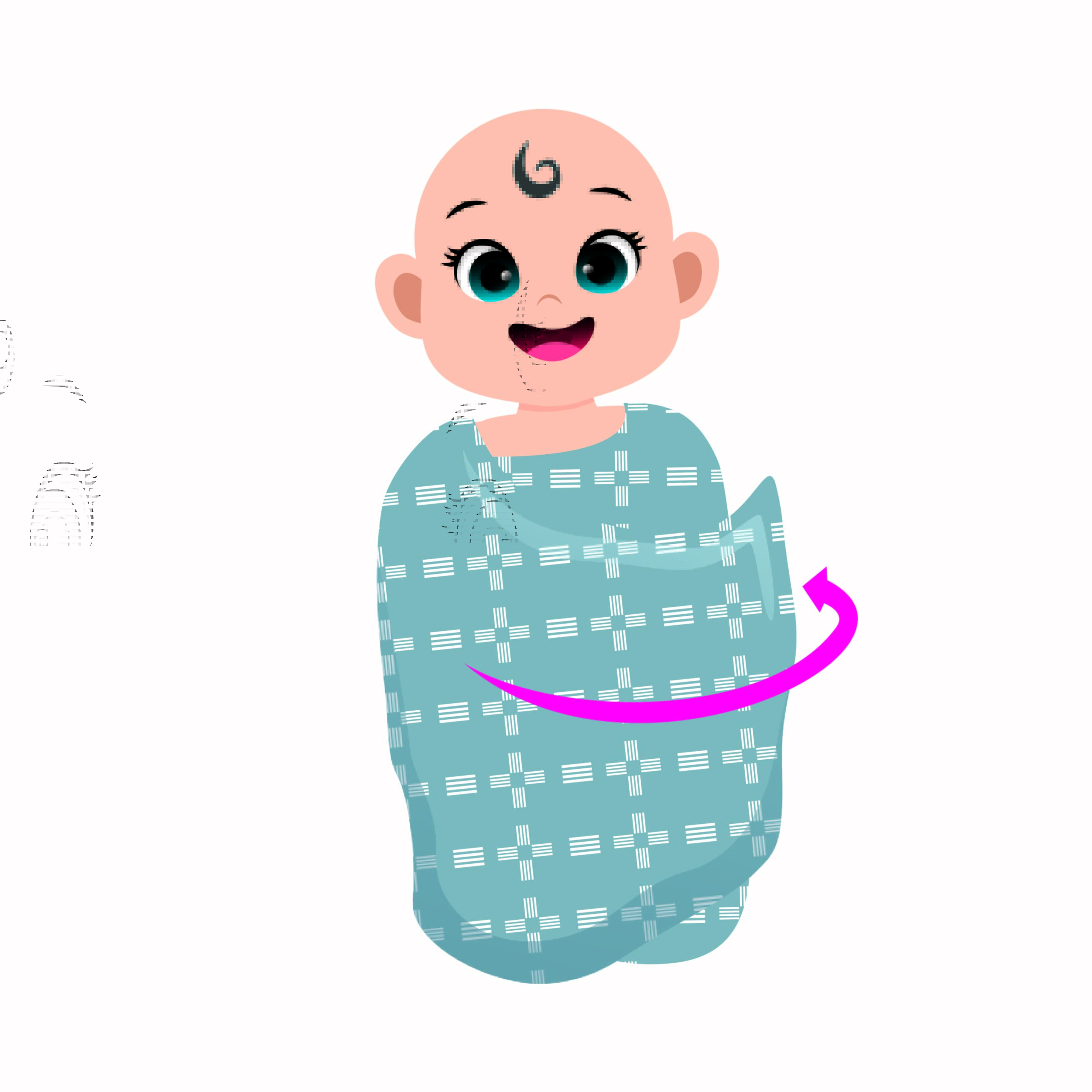 Swaddling a Newborn A Guide for New Dads Crane Baby