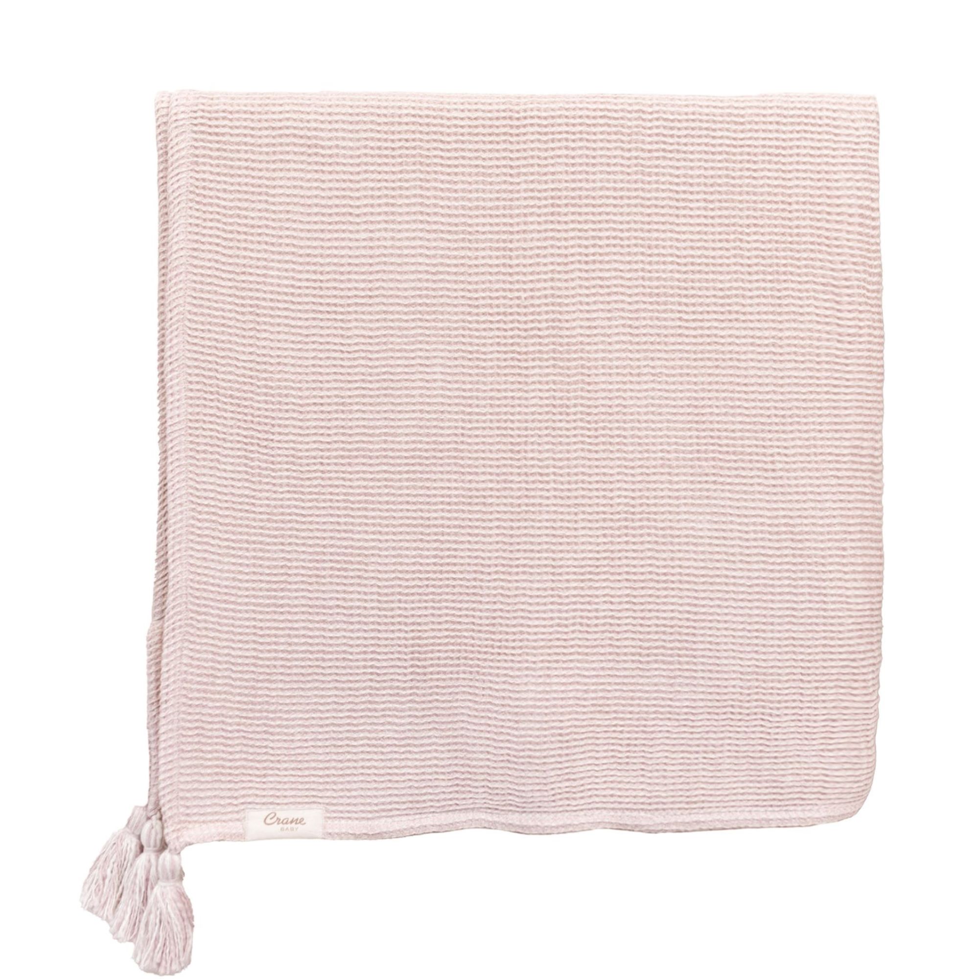 Pink blanket main image on white background