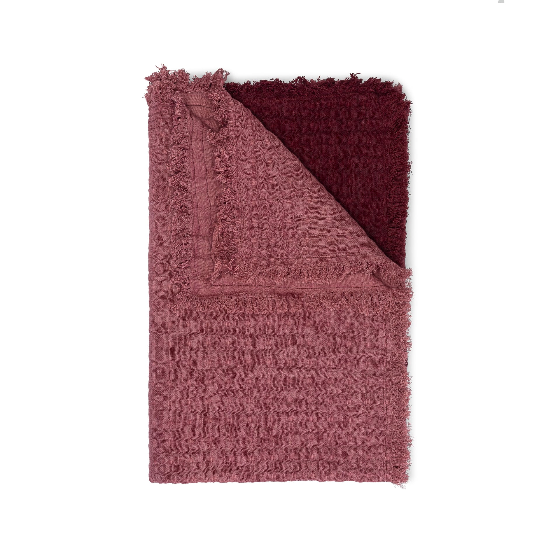 Multi-Layer Orchid Ombre Muslin Baby Blanket