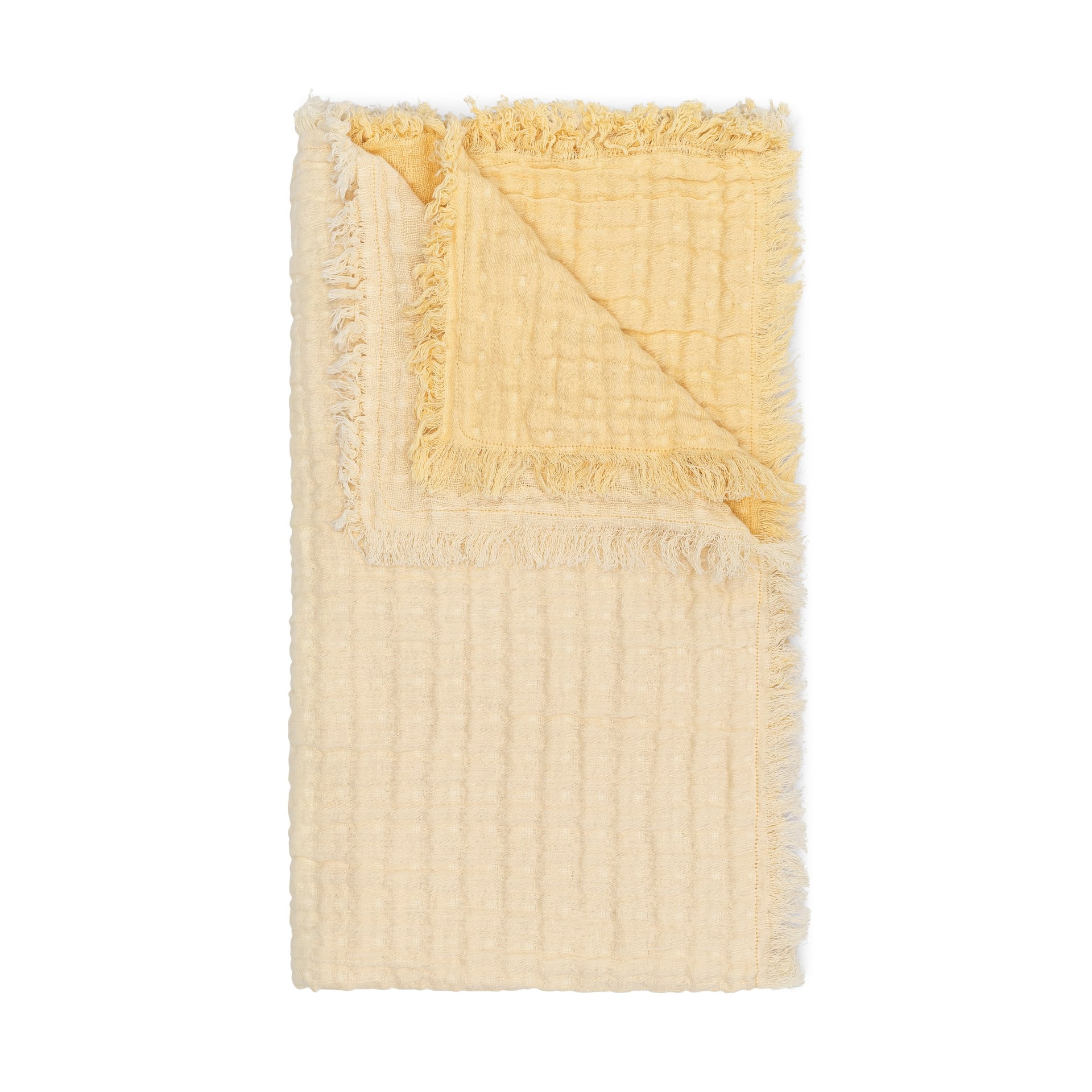 Multi-Layer Honey Ombre Muslin Baby Blanket