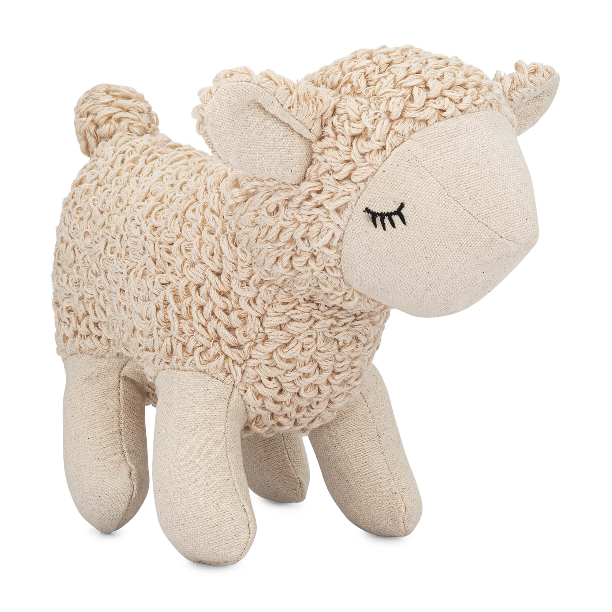 Leslie Lamb Plush Stuffed Animal Toy