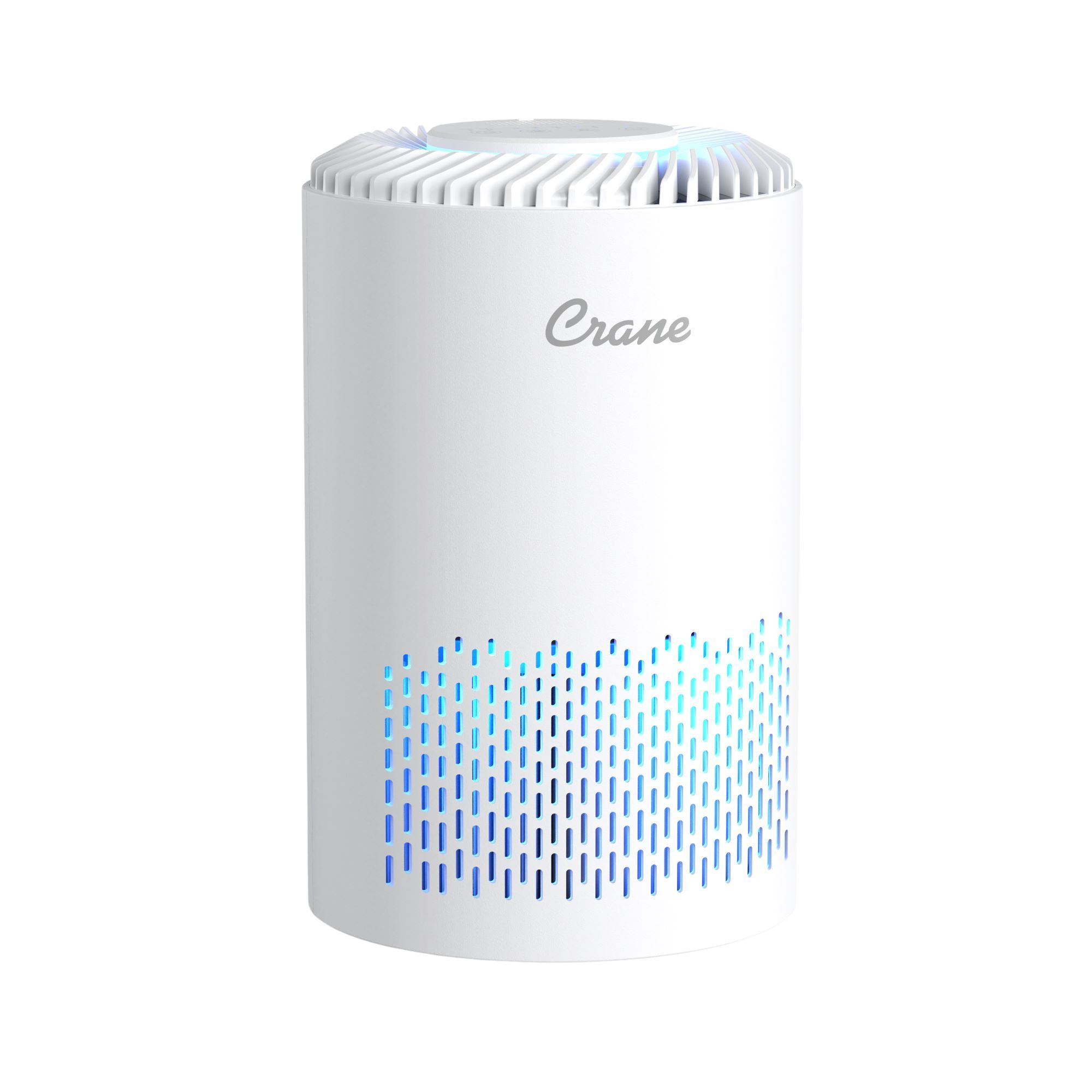 Crane True HEPA Air Purifier, Up To 150Sq. Ft., With Aroma Tray, Night Light, Adjustable Fan Speed and Timer Function