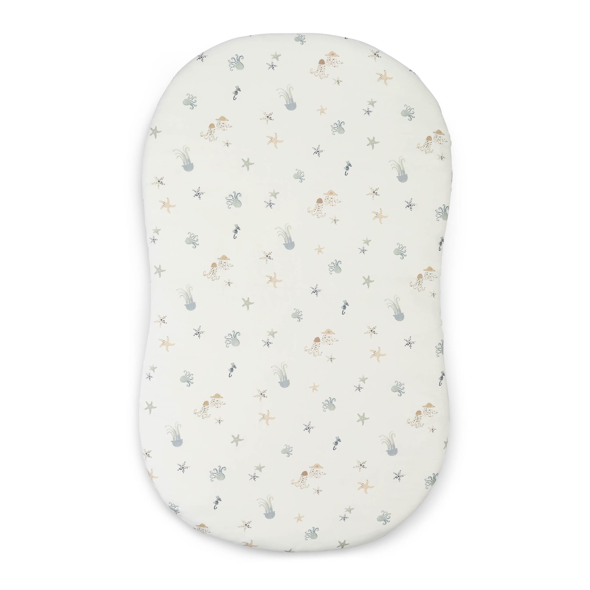 Cove Sea Life Cotton Bassinet Sheet